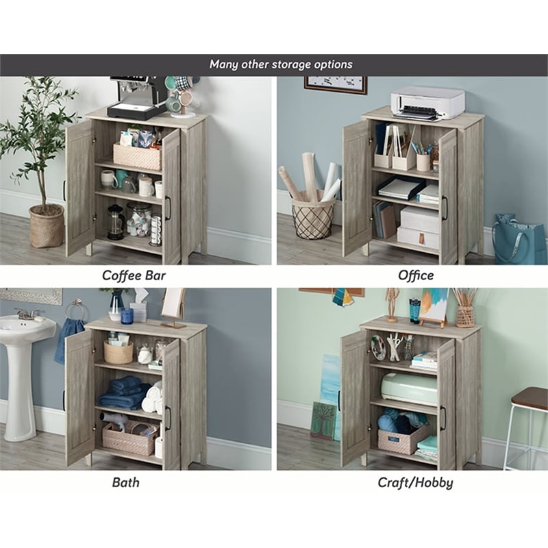 Sauder Miscellaneous Storage Engineered Wood Cabinet in Spring Maple