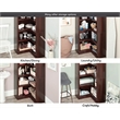 Sauder Miscellaneous Storage Engineered Wood Bookcase Select Cherry