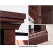 Sauder Miscellaneous Storage Engineered Wood Bookcase Select Cherry