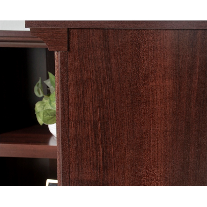 Sauder Miscellaneous Storage Engineered Wood Bookcase Select Cherry