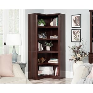Sauder Miscellaneous Storage Engineered Wood Bookcase Select Cherry
