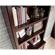 Sauder Miscellaneous Storage Engineered Wood Library in Select Cherry