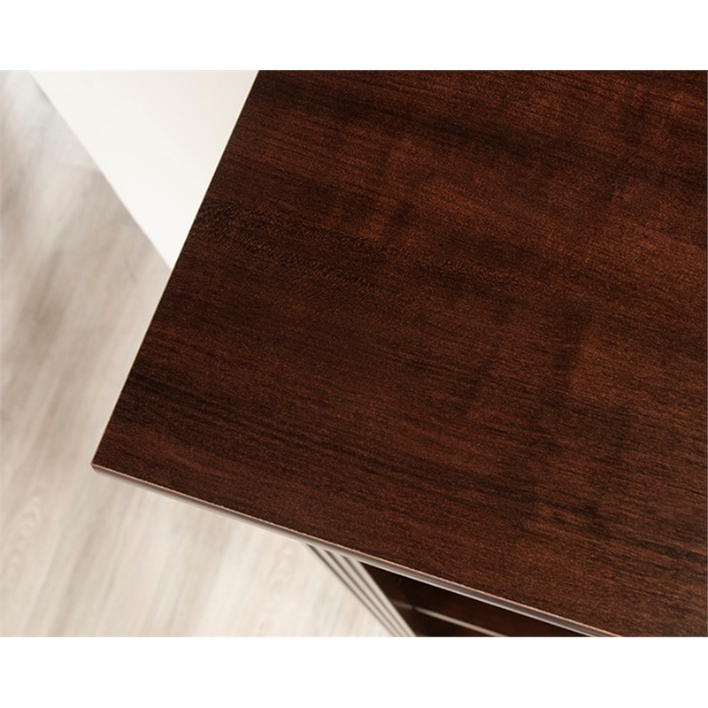 Sauder Miscellaneous Storage Engineered Wood Bookcase Select Cherry