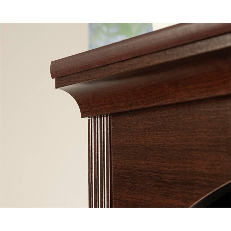 Sauder Miscellaneous Storage Engineered Wood Bookcase Select Cherry