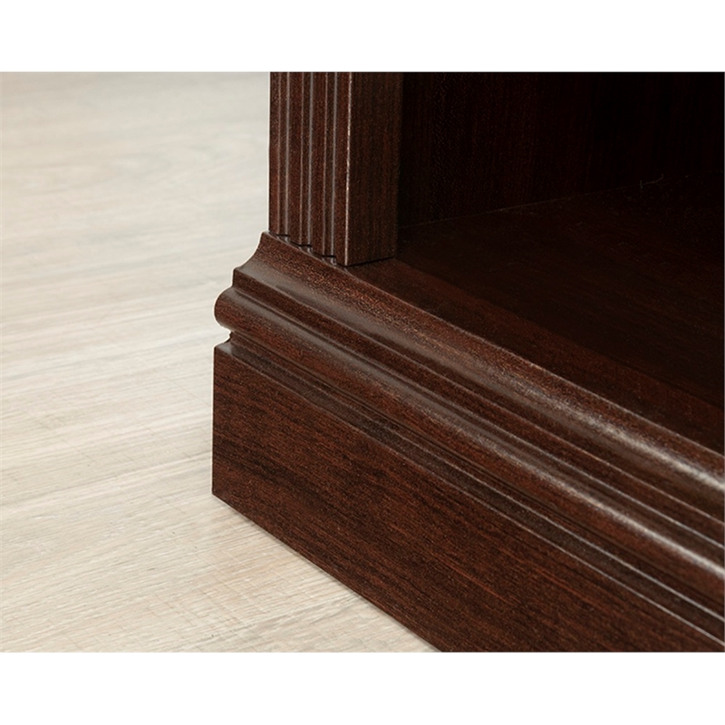 Sauder Miscellaneous Storage Engineered Wood Bookcase Select Cherry