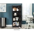 Sauder Miscellaneous Storage Engineered Wood Cabinet in Raven Oak