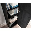 Sauder Miscellaneous Storage Engineered Wood Cabinet in Raven Oak