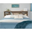 Sauder River Ranch Engineered Wood Headboard in Harvest Walnut