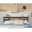 Sauder River Ranch Engineered Wood Headboard in Harvest Walnut