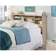 Sauder River Ranch Engineered Wood Headboard in Harvest Walnut