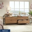 Sauder International Lux 4-Drawers Dresser Sindoori Mango