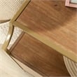 Sauder International Lux 4-Drawers Dresser Sindoori Mango