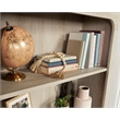Sauder Miscellaneous Storage Engineered Wood Bookcase in Chalked Chestnut