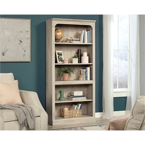 Sauder Miscellaneous Storage Engineered Wood Bookcase in Chalked Chestnut