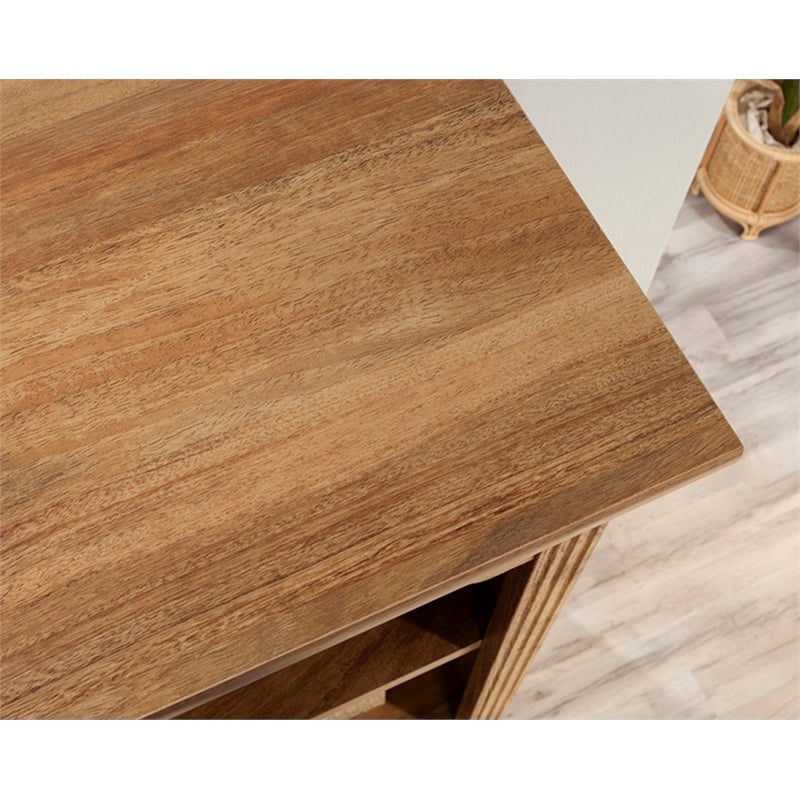 Sauder Miscellaneous Storage Engineered Wood Bookcase in Sindoori Mango