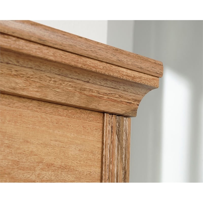 Sauder Miscellaneous Storage Engineered Wood Bookcase in Sindoori Mango