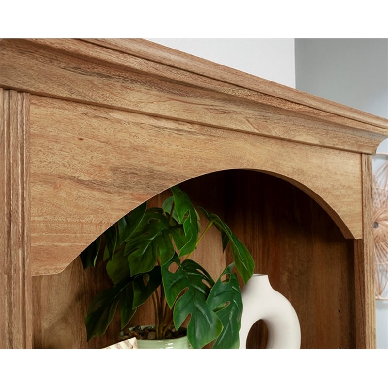 Sauder Miscellaneous Storage Engineered Wood Bookcase in Sindoori Mango