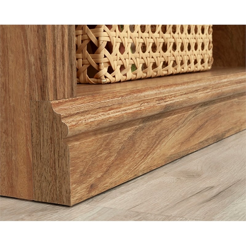 Sauder Miscellaneous Storage Engineered Wood Bookcase in Sindoori Mango