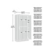 Sauder HomePlus Storage Engineered Wood Cabinet in Raven Oak