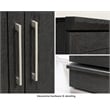 Sauder HomePlus Storage Engineered Wood Cabinet in Raven Oak