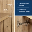 Sauder Miscellaneous Storage Storage Cabinet Harmony Ash finish