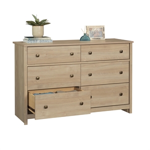 Sauder River Ranch Dresser Harvest Walnut finish
