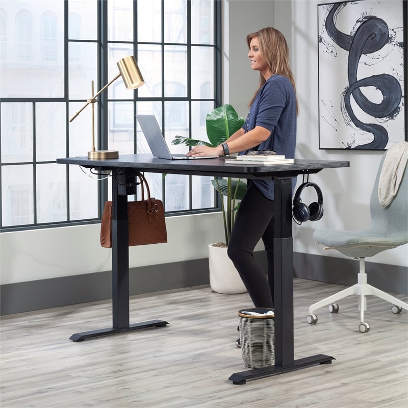 Sauder Miscellaneous Office Commercial Office Desk Black finish