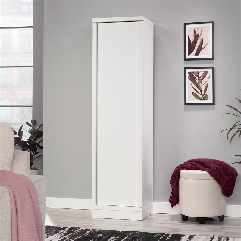 Sauder Merton Hall Storage Cabinet White finish