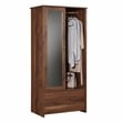Sauder River Ranch Armoire Grand Walnut finish