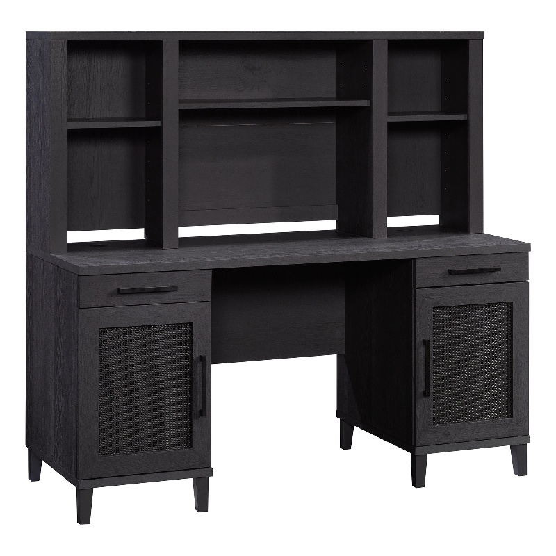Sauder Tiffin Line Commercial Office Bundle Raven Oak Finish