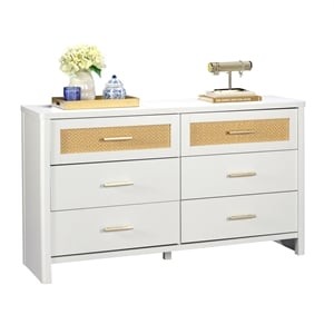 Sauder Isabella Isle Dresser White Finish