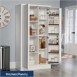 Sauder Merton Hall Storage Cabinet White Finish