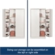 Sauder Merton Hall Storage Cabinet White Finish