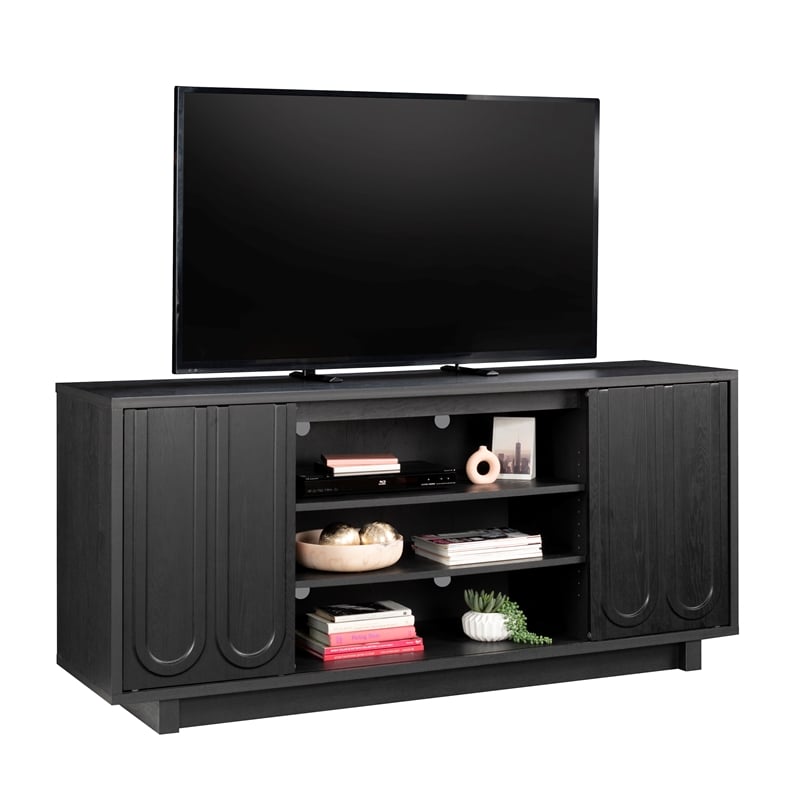 Sauder Misc Entertainment Credenza For TVs Up To 64