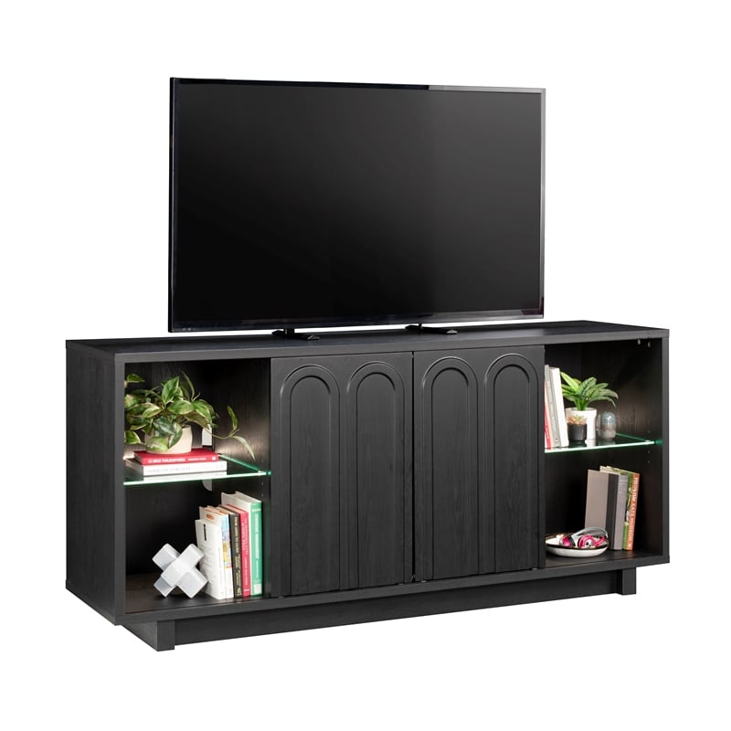 Sauder Misc Entertainment Credenza For TVs Up To 64