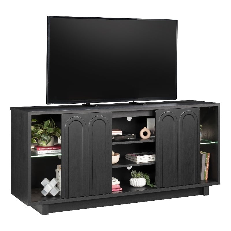 Sauder Misc Entertainment Credenza For TVs Up To 64