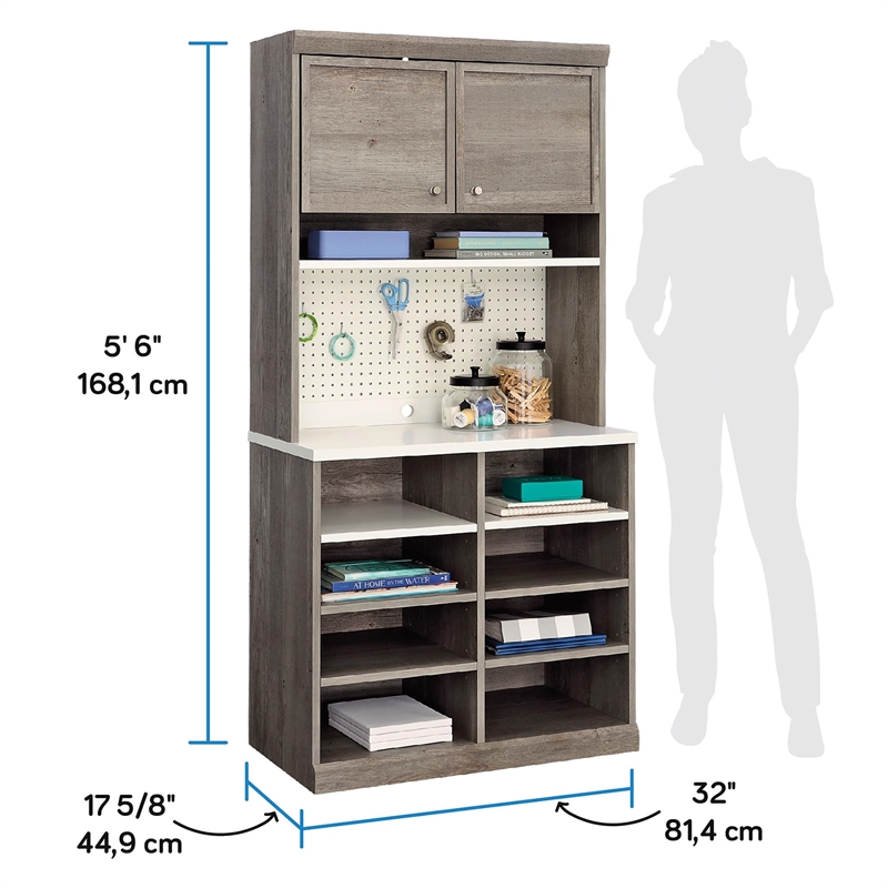Sauder Craft Pro Series Storage Bundle Mystic Oak Finish