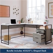 Sauder Tremont Row Office Bundle Mystic Oak Finish