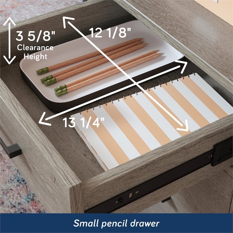 Sauder Tremont Row Office Bundle Mystic Oak Finish