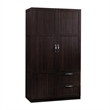 Sauder Miscellaneous Storage Storage Armoire Raven Oak Finish