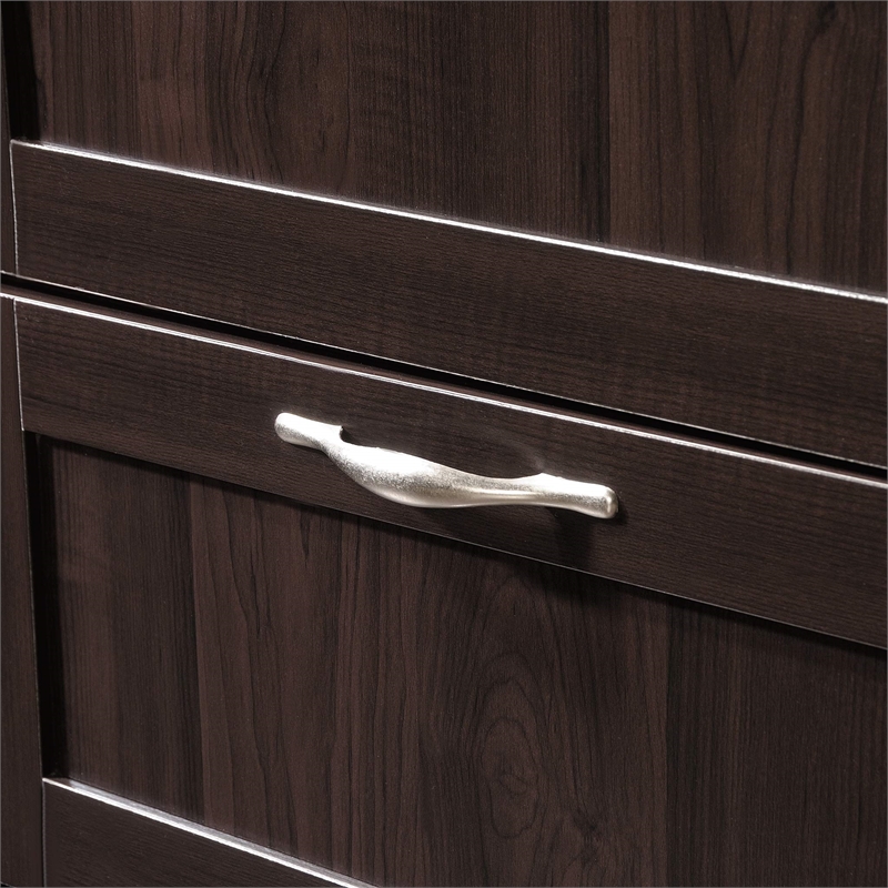 Sauder Miscellaneous Storage Storage Armoire Raven Oak Finish