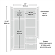 Sauder Miscellaneous Storage Storage Armoire Raven Oak Finish