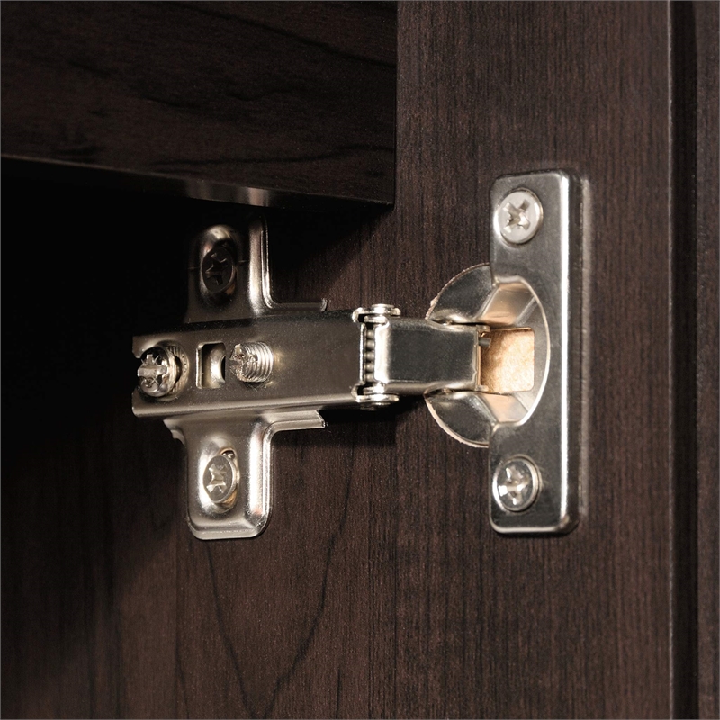 Sauder Miscellaneous Storage Storage Armoire Raven Oak Finish