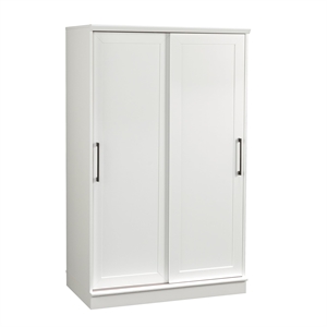 Sauder Homeplus Storage Cabinet White Finish