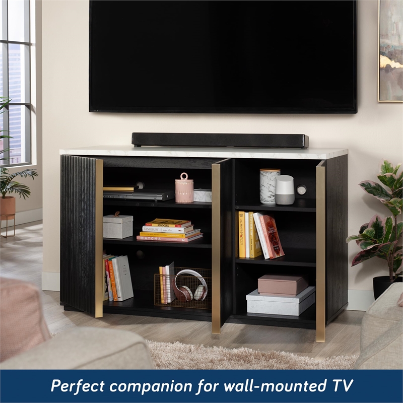 Sauder Misc Entertainment Credenza For TVs Up To 54