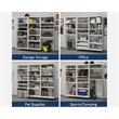 Sauder GarageCore Storage Bundle in White finish