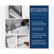 Sauder GarageCore Storage Bundle in White finish