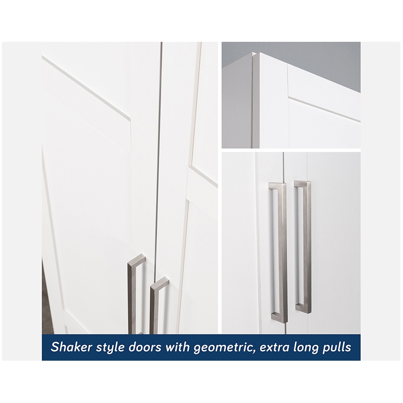 Sauder GarageCore Storage Bundle in White Finish