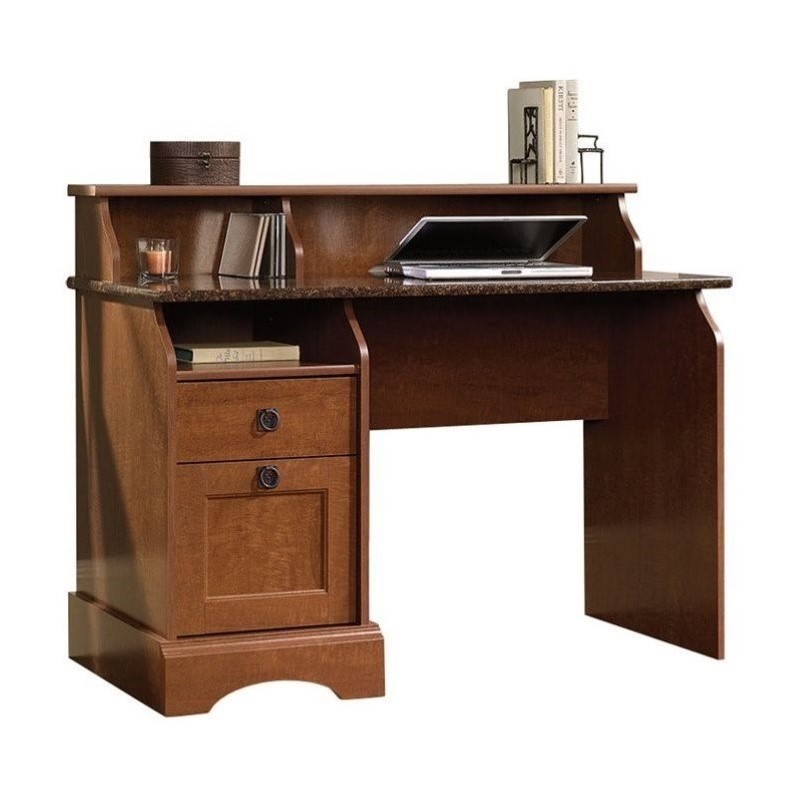 Sauder Graham Hill Writing Desk In Autumn Maple 408761