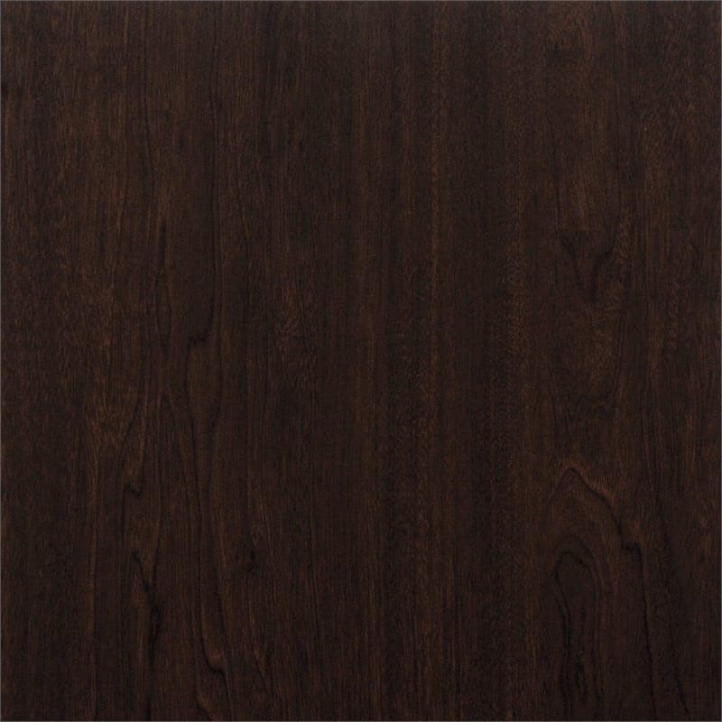 Sauder Select Engineered Wood 5 Shelf Bookcase in Jamocha Wood/Dark Wood